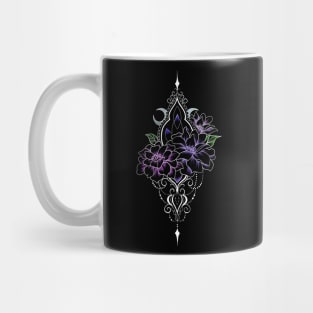 Negative Flowers Mug